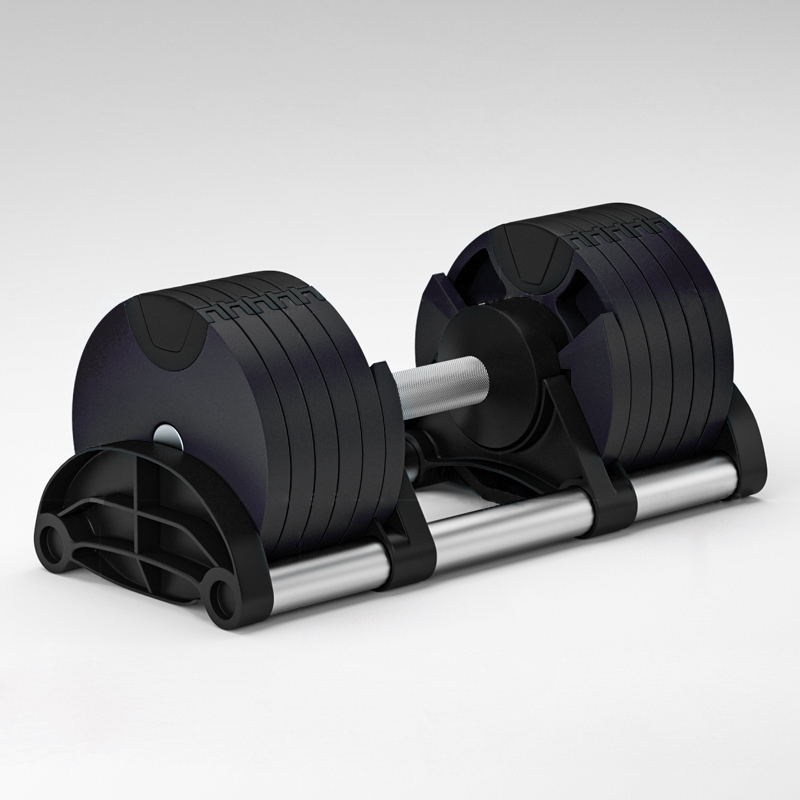 Free Weight Round Weightliftin - Adjustable Dumbbell Pair 40Kg 评论和价格