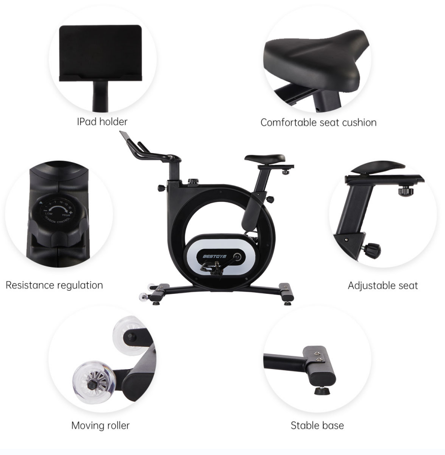 Factory Hot Sale Adjustable Mo - Exercise Bike Magnetic Resistance 评论和价格