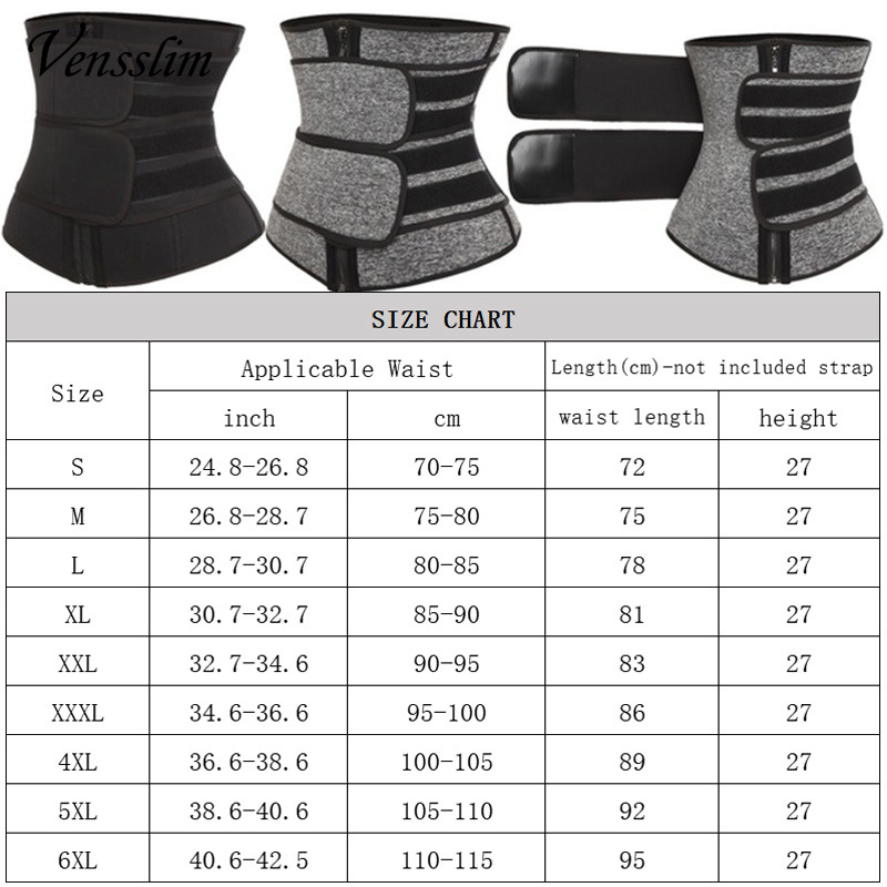Vensslim Shaperwear Waist Trai - Sweat Waist Trainer Belt Neoprene 评论和价格