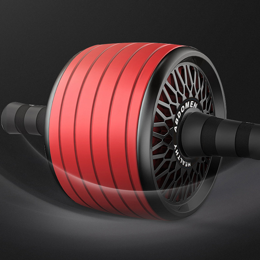 Quiet Fitness Wheel Red Non-Sl - Ab Roller Wheel With Elbow Support 评论和价格