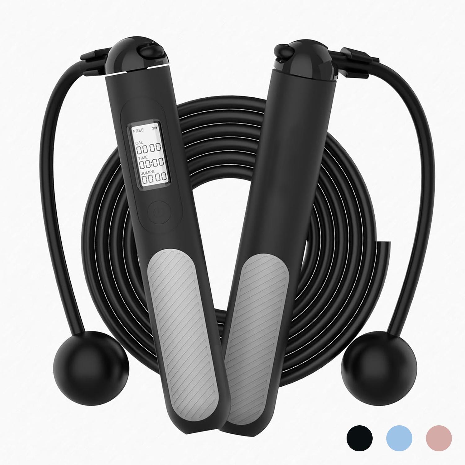 2-in-1 Smart Digital Weighted  - Smart Jump Rope Digital Counter 评论和价格
