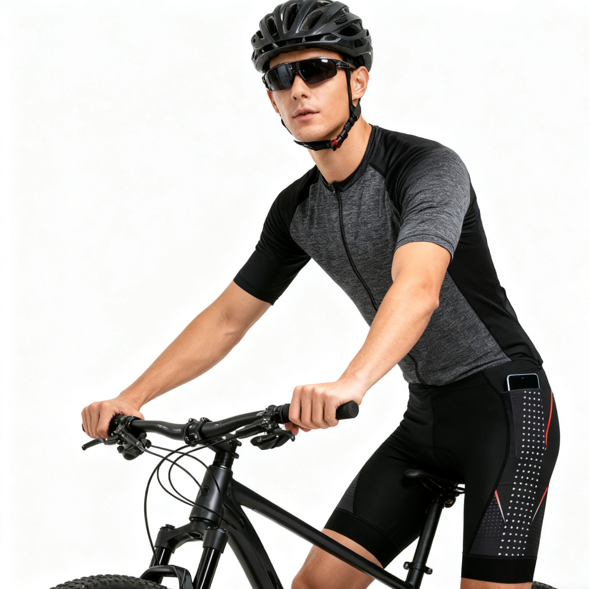 Premium Road Bike Shorts With  - Padded Cycling Shorts 5D Gel 评论和价格