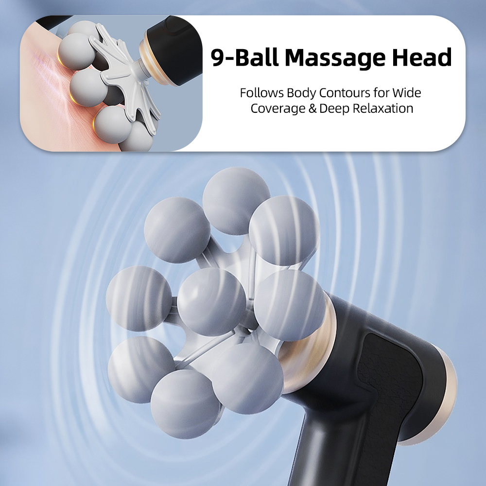 2-in-1 Long&Short Handle Fasci - Electric Massage Gun Deep Tissue 评论和价格