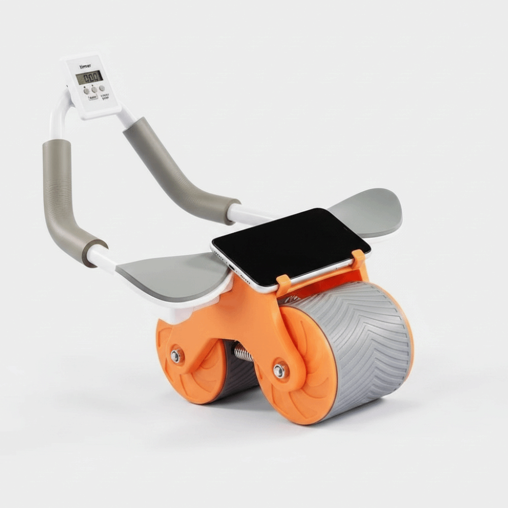 Upgraded Automatic Rebound Ab  - Ab Roller Wheel With Elbow Support 评论和价格