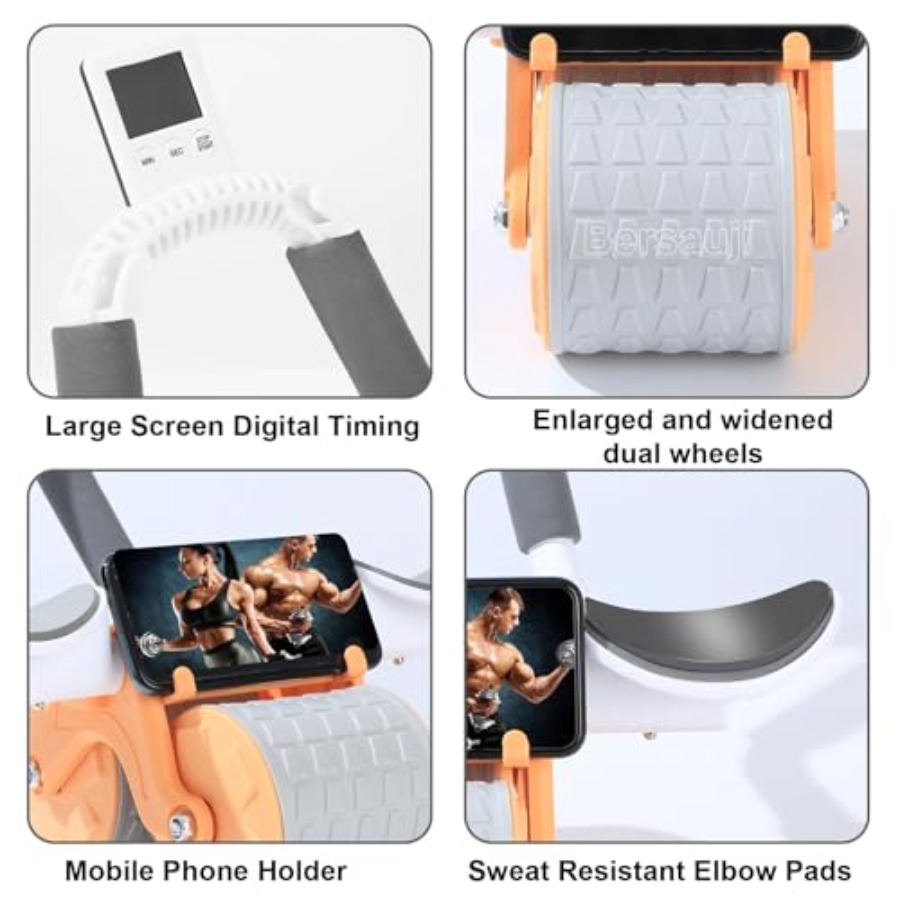2026 Upgraded Ab Roller Wheel  - Ab Roller Wheel With Elbow Support 评论和价格
