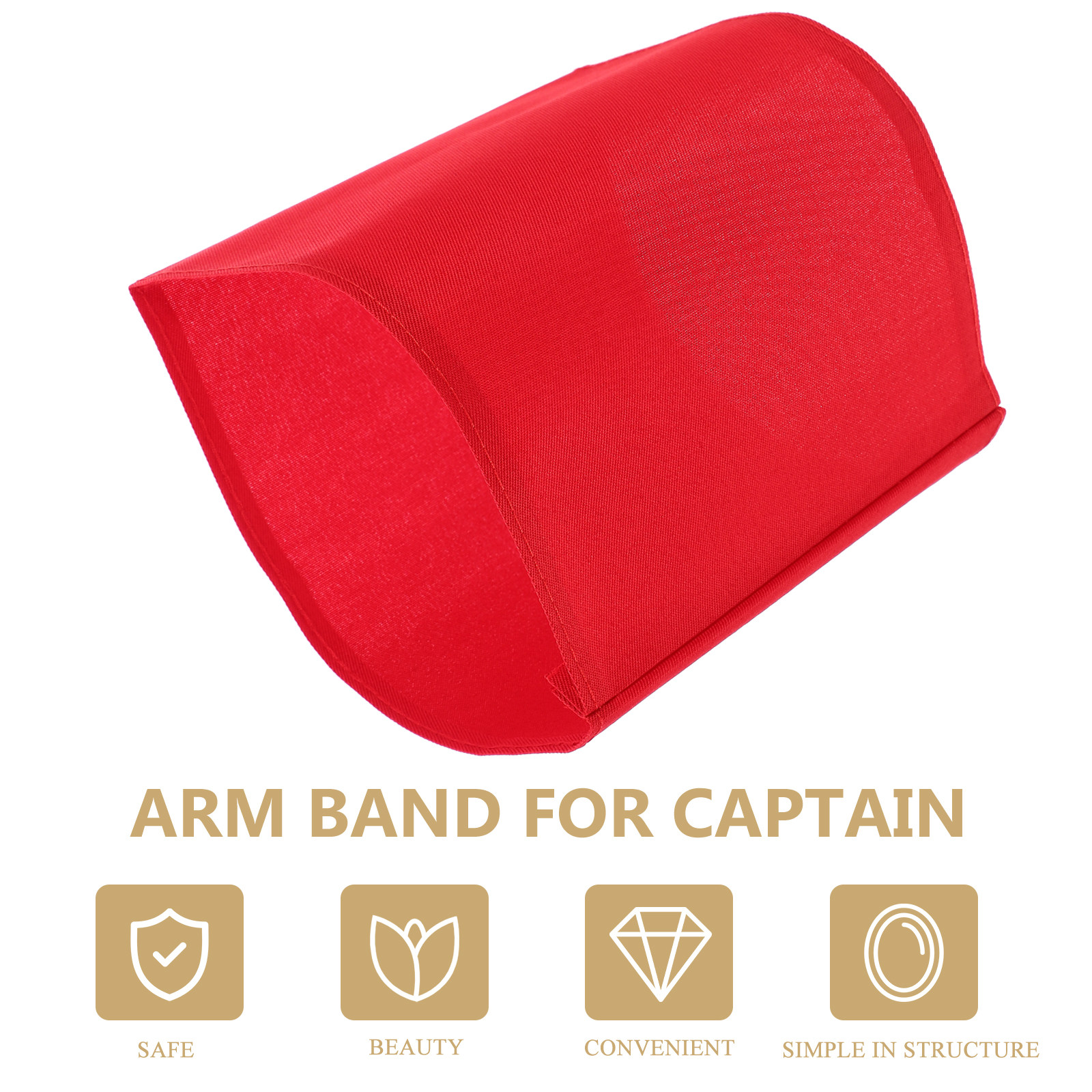 10Pcs Blank Red Armband Soccer - Team Sports 评论和价格