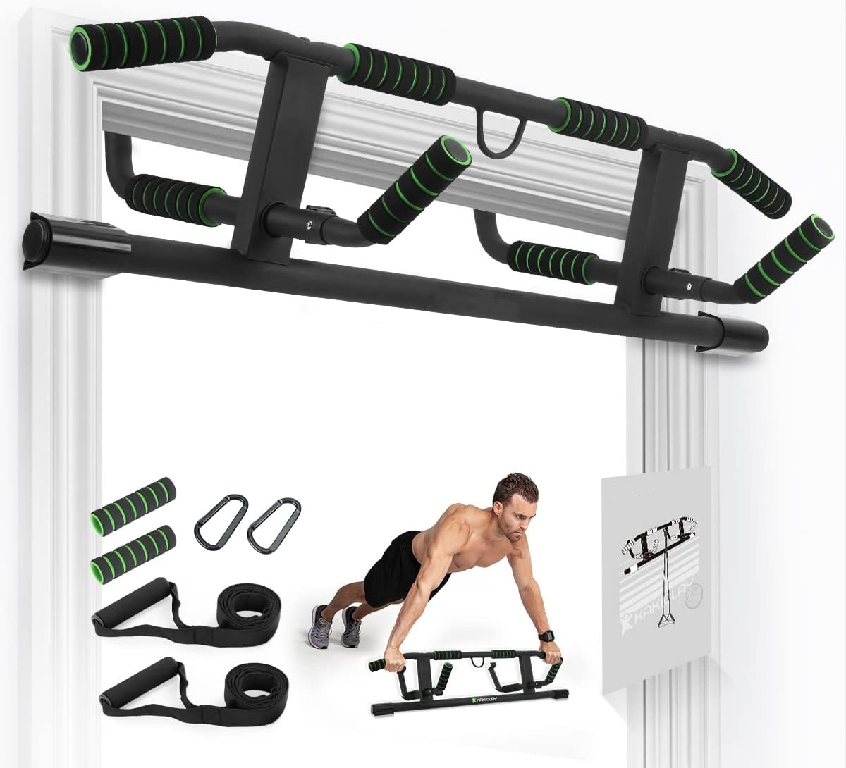 Doorway Pull up Bar Chin up Di - Door Pull Up Bar No Screw 评论和价格