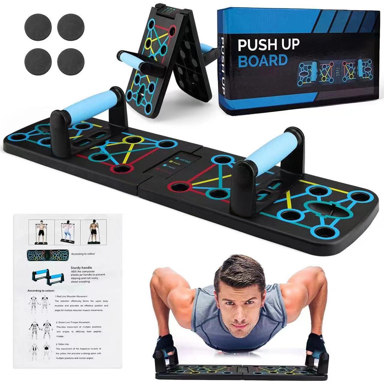 Portable Multifunctional Push- - Push Up Board Foldable Multi Function 评论和价格