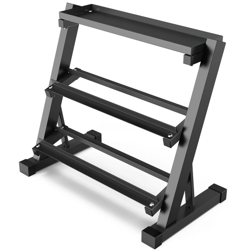 3-Tier Dumbbell Storage Rack 8 - Fitness Equipment 评论和价格