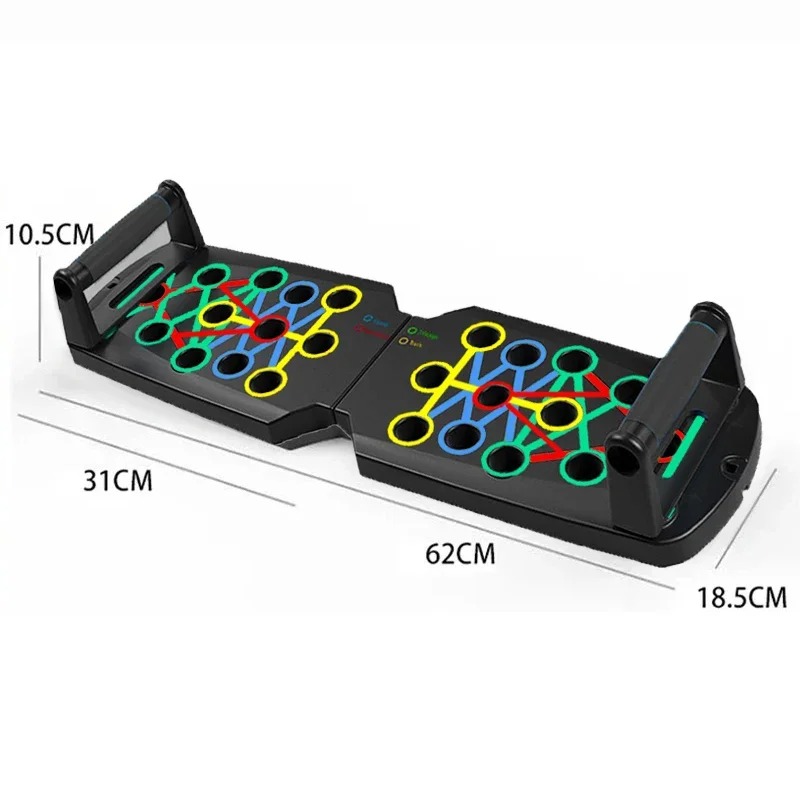 Foldable Push-up Board Set - M - Push Up Board Foldable Multi Function 评论和价格