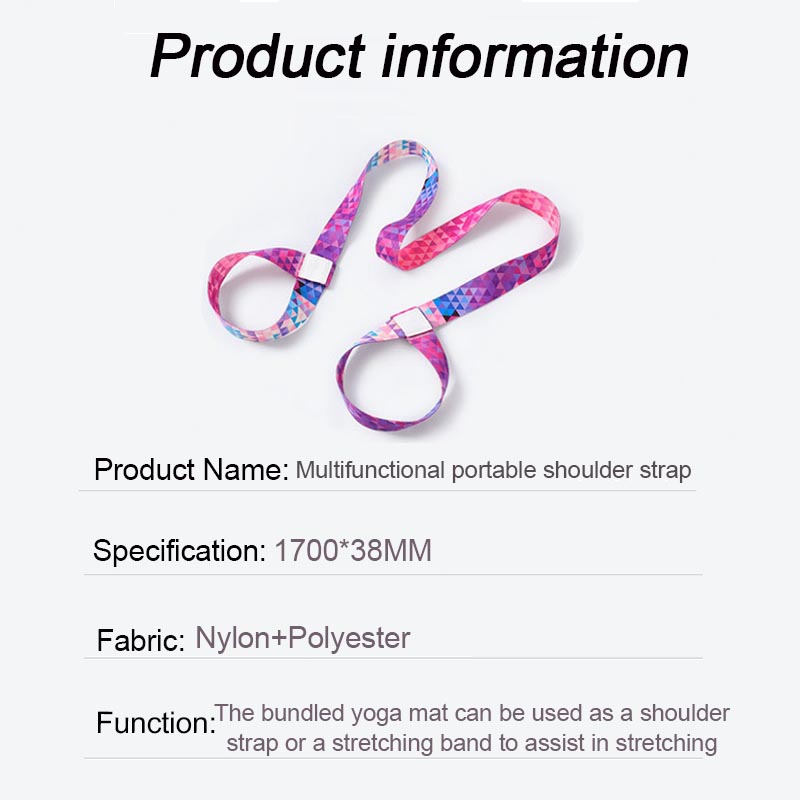 New Yoga Mat Strap for Yoga St - Resistance Bands Set With Handles 评论和价格