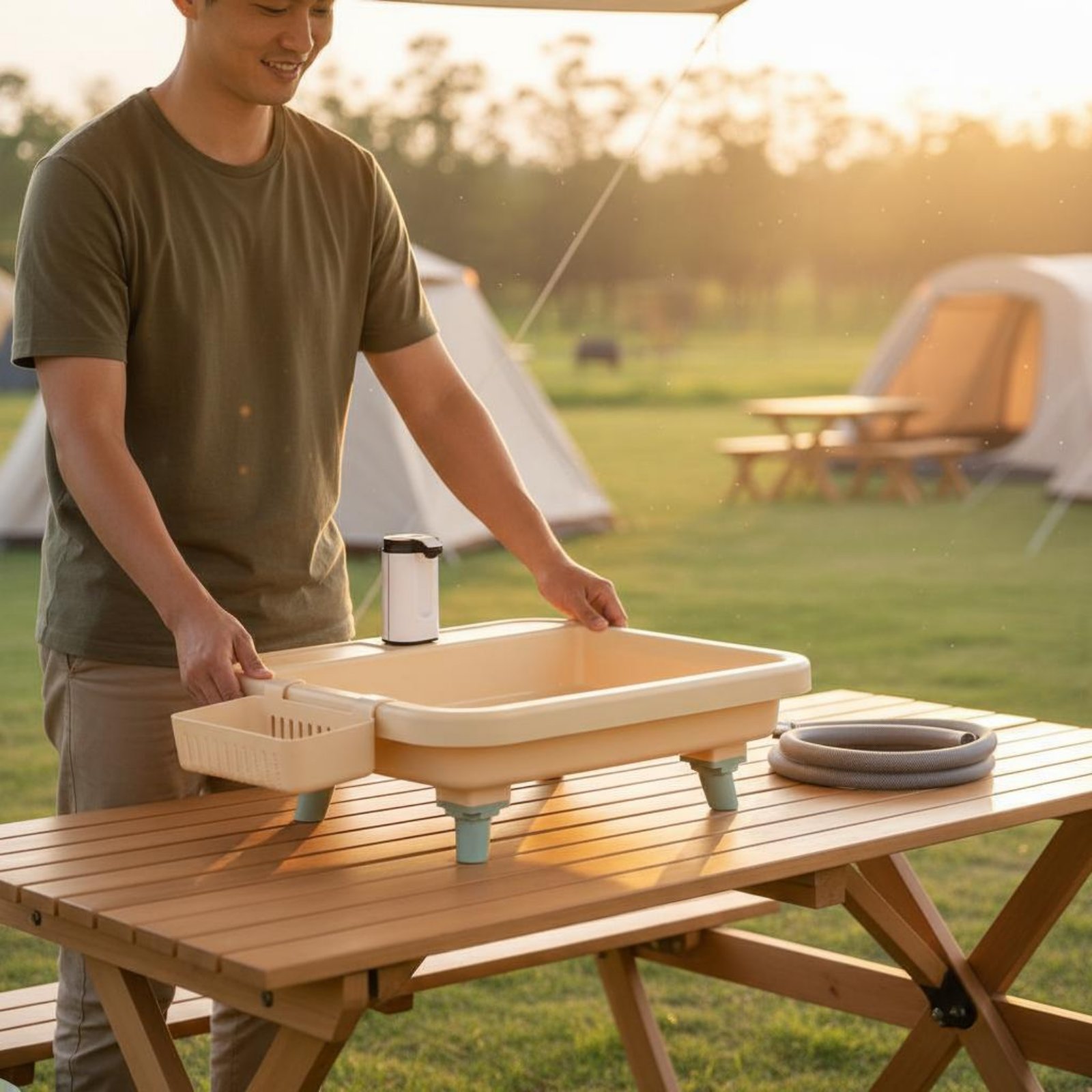 Portable Hand Washing Station  - Camping 评论和价格