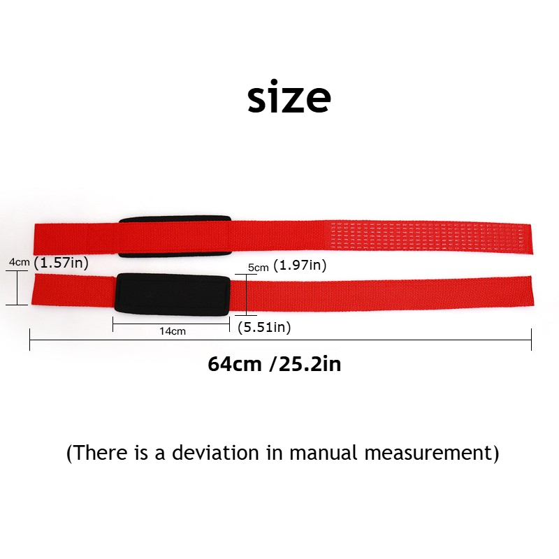 2Pcs Gym Lifting Straps Fitnes - Wrist Wraps Weightlifting Support 评论和价格